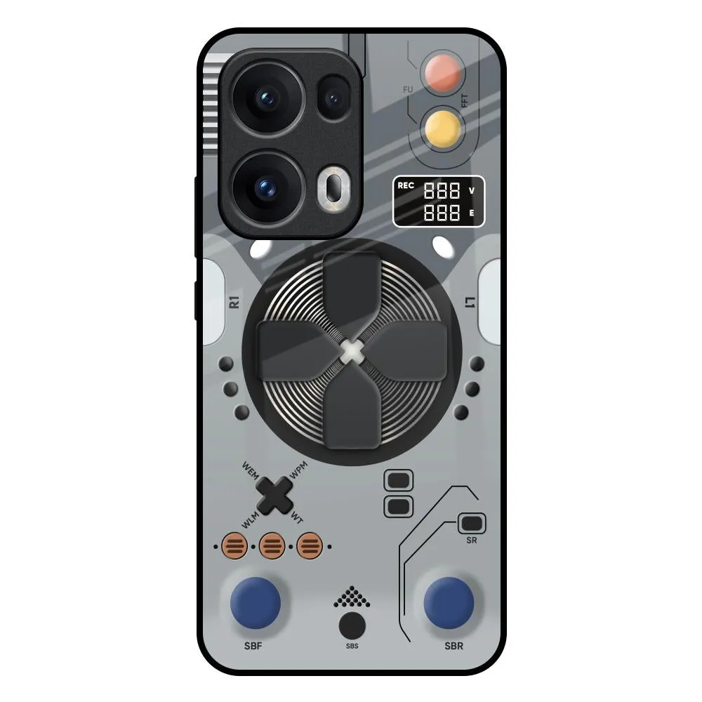 Protective Material Gaming Gear Glass Case for Oppo Reno13 Pro 5G