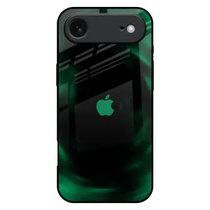 Protective Fit Enhanced grip Green Well Glass Case for iPhone 17 Air