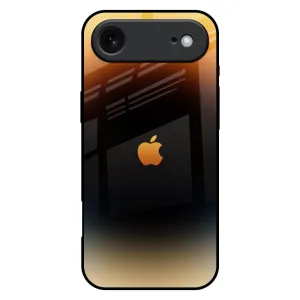 Slim Fit Design Modern Finish Grainy Yellow Glass Case for iPhone 17 Air