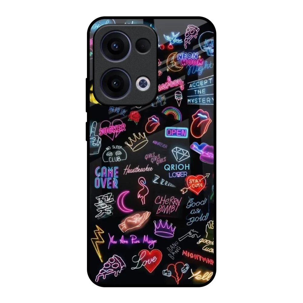 Accept The Mystery Glass Case for Oppo Reno13 5G Everyday Style