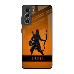 Halo Rama Glass Case for Samsung Galaxy S21 FE 5G Sleek Surface Luxury Style