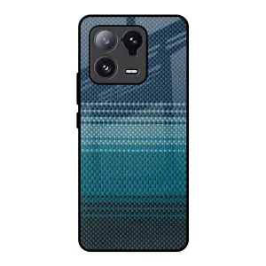 Light Structure Premium Texture Modern Rug Glass Case for Mi 13 Pro