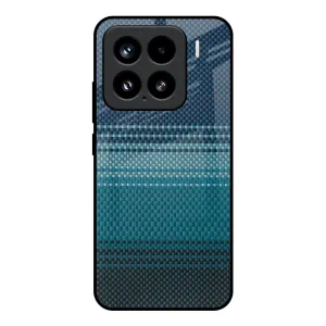 Modern Rug Glass Case for Mi 15 5G Smooth Lining Matte Layer