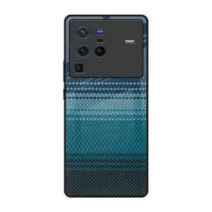 Modern Rug Glass Case for Vivo X80 Pro 5G Elegant Comfort