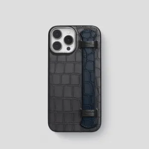 Durable Grip Handle Case Color?? For iPhone 15 Pro In Alligator