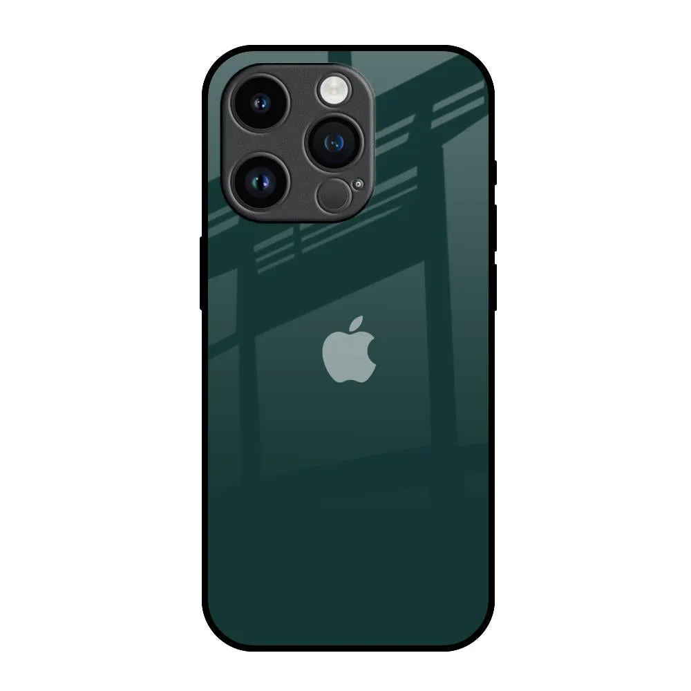 Vivid Gradient Compact Frame Olive Glass Case for iPhone 14 Pro