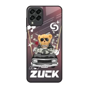 Money Madness Glass Case for Samsung Galaxy M53 5G Stylish Cover