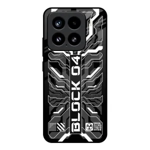 Monochrome Magic Glass Case for Mi 15 5G Premium Grip