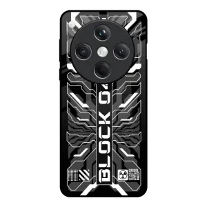 Monochrome Magic Glass Case for Oppo Find X8 5G Protective Edge Comfort Edge Layer