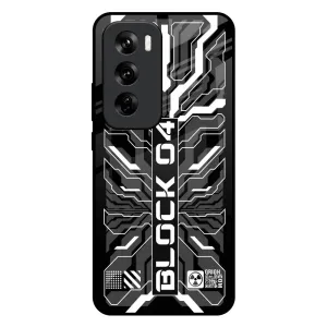 Matte Pattern Vivid Design Texture Monochrome Magic Glass Case for Oppo Reno 12 5G