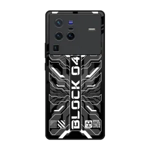 Flexible Design Monochrome Magic Glass Case for Vivo X80 Pro 5G