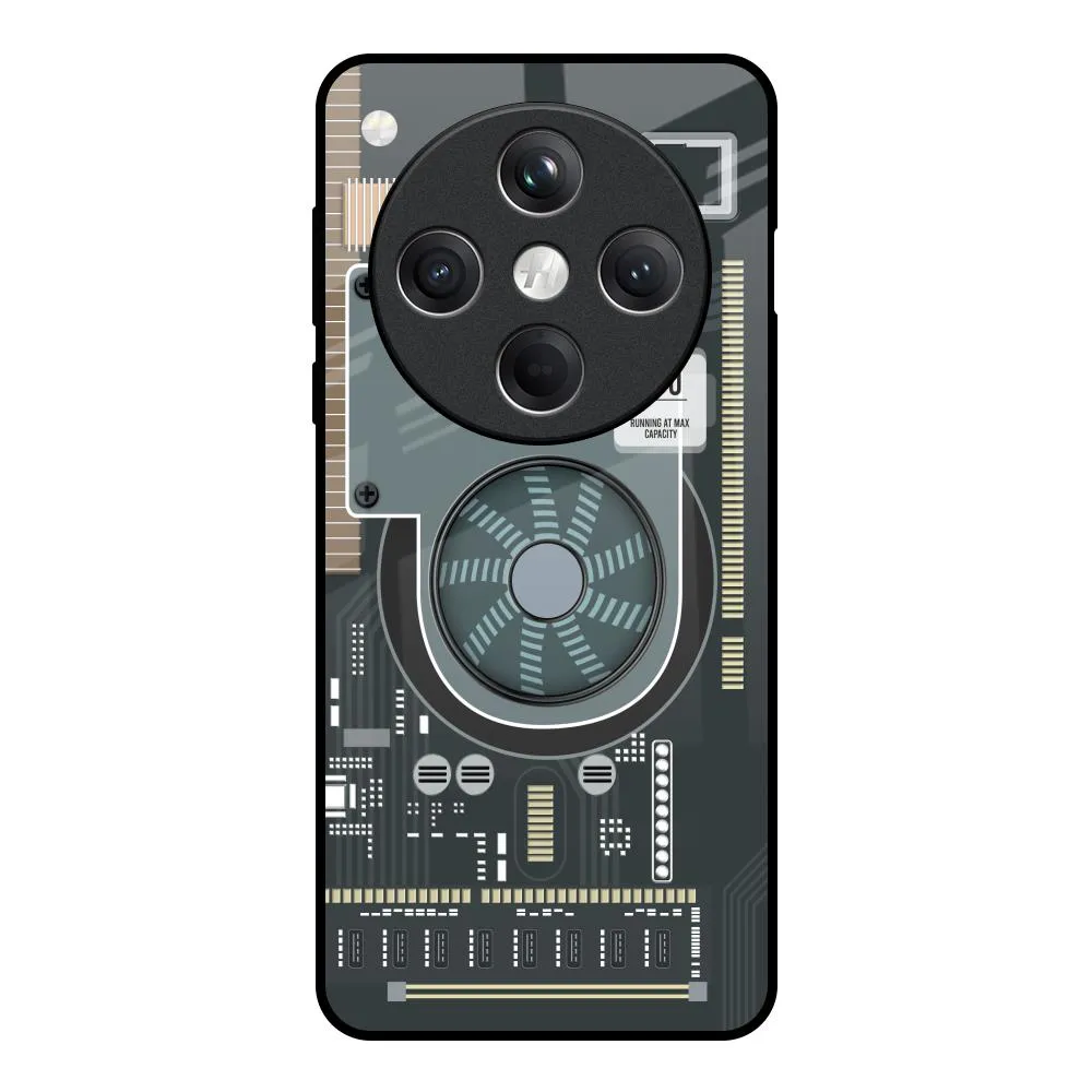 Motherboard Circuit Glass Case for Oppo Find X8 5G Versatile Accessory