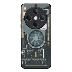 Motherboard Circuit Glass Case for Oppo Find X8 5G Versatile Accessory