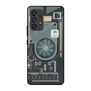 Premium Shield Motherboard Circuit Glass Case for Samsung Galaxy A53 5G
