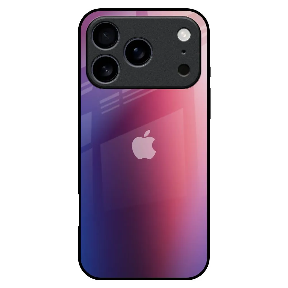 Multi Shaded Gradient Glass Case for iPhone 17 Pro Max Vivid Detail Gradient Finish