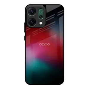 Slim Profile Light Touch Mystere Red Glass Case for Oppo Reno14 Pro 5G