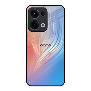 Mystic Aurora Glass Case for Oppo Reno13 5G Sleek Finish Strong Frame