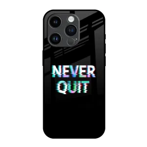 Minimal Feature Vivid Finish Never Quit Glass Case For iPhone 14 Pro