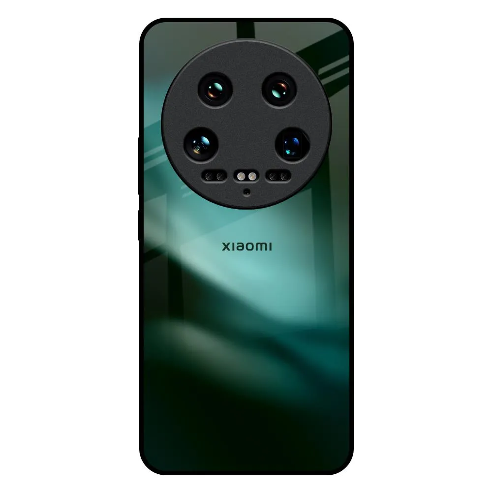 Durable Frame Protective Corners Northen Light Glass Case for Mi 14 Ultra 5G