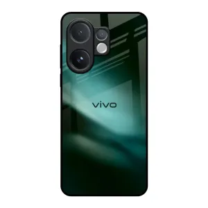 Protective Frame Northen Light Glass Case for Vivo V60 5G