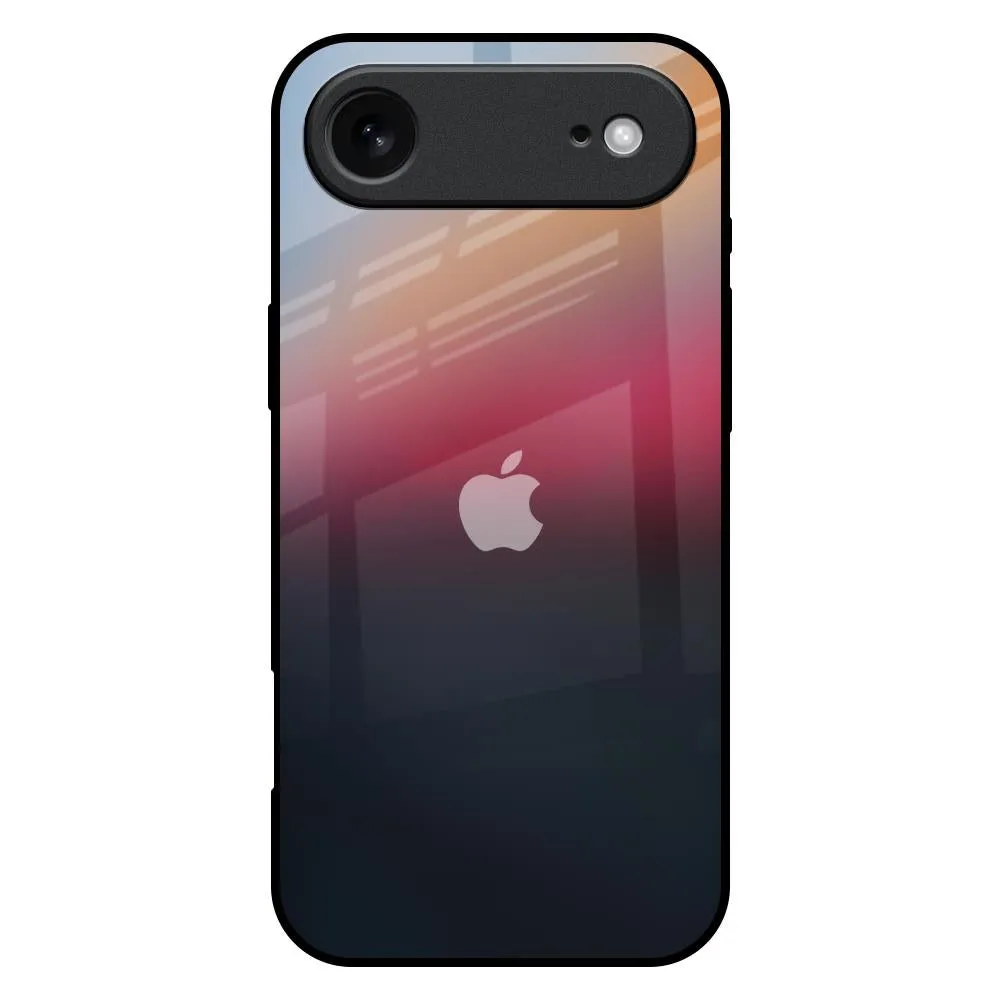 Smooth Look Texture Ocean View Glass Case for iPhone 17 Air
