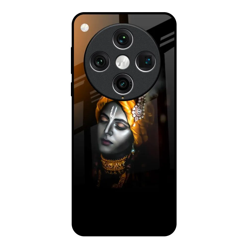 Ombre Krishna Glass Case for Oppo Find x8 Pro Hybrid Material Protective Touch