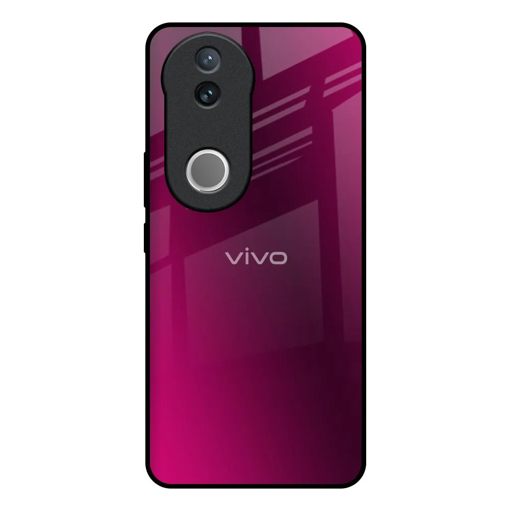Urban Minimalism Pink Burst Glass Case for IQOO Z10R 5G