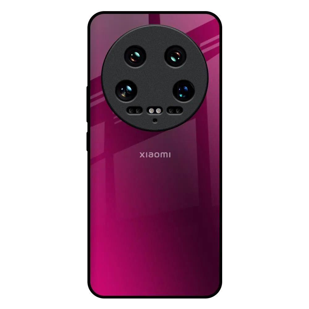 Pink Burst Glass Case for Mi 14 Ultra 5G Rugged Grip