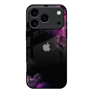 Hard Plastic Stylish frame Pink Bust Glass Case for iPhone 17 Pro