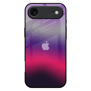 Pink Horizon Glass Case for iPhone 17 Air Minimal Detail Texture Soft coating
