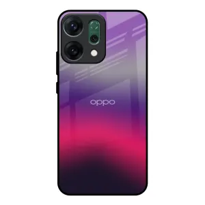 Soft Edging Elegant Surface Pink Horizon Glass Case for Oppo Reno14 Pro 5G