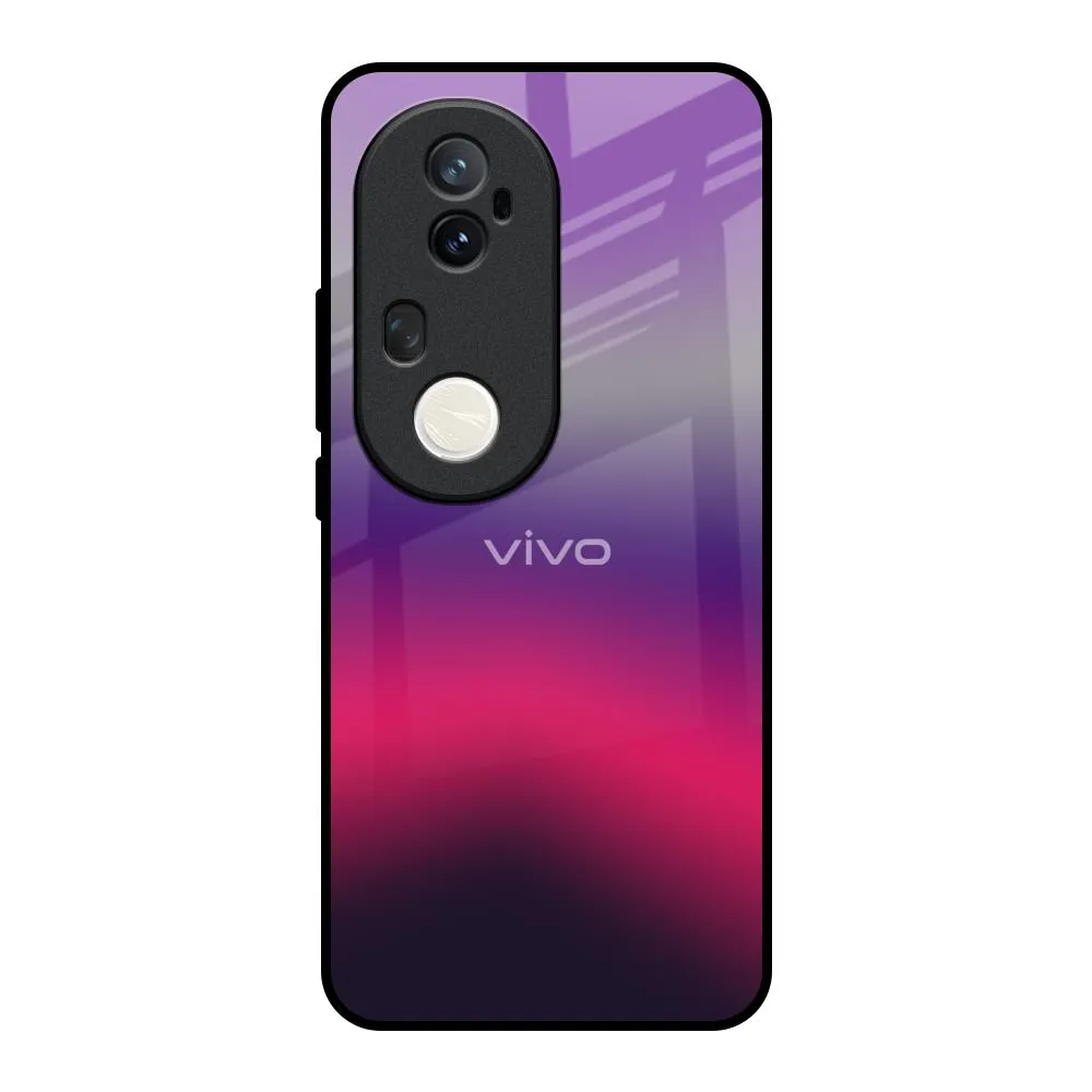 Pink Horizon Glass Case for Vivo T4 Ultra 5G Sleek Feel