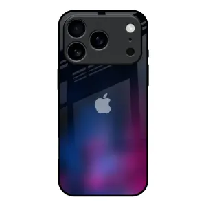 Pink Smudge Glass Case for iPhone 17 Pro Durable Pattern