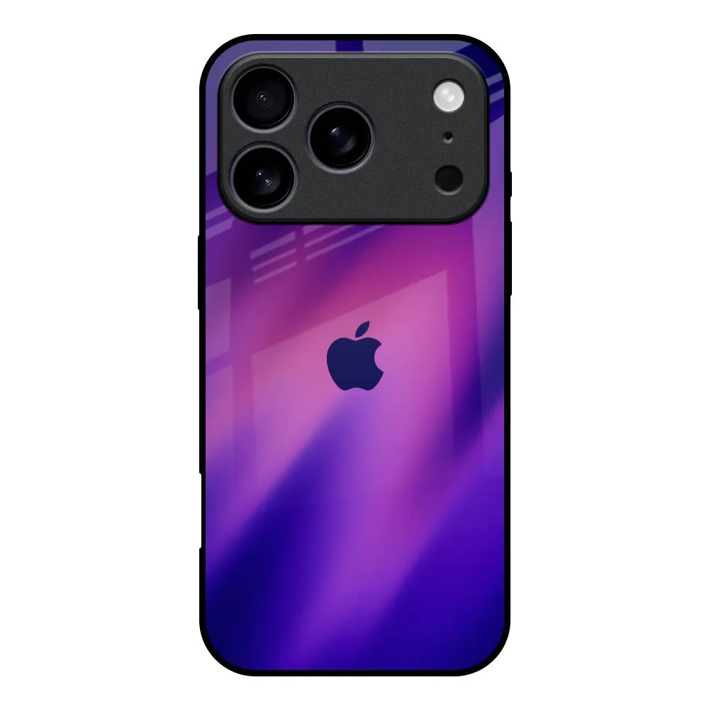 Pink Thunder Glass Case for iPhone 17 Pro Colorful Pattern