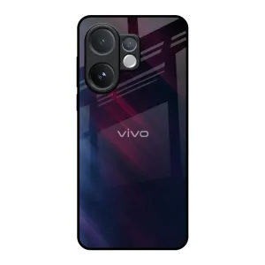 Elegant Design Layer Minimal Feel Pink Way Glass Case for Vivo V60 5G