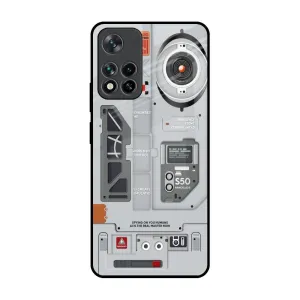 Rugged Look Plasma Shield Glass Case for Mi 11i