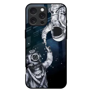 Clear View Easy Access Astro Connect Glass Case for iPhone 16 Pro Max