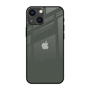 Charcoal Glass Case for iPhone 14 Plus Premium Surface Stylish Cover