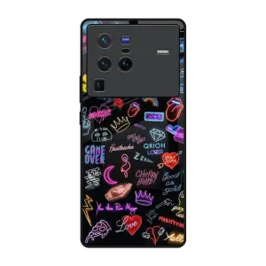 Accept The Mystery Glass Case for Vivo X80 Pro 5G Hybrid Look