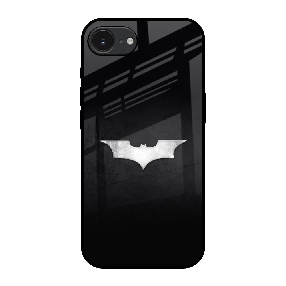 Elegant Build Texture Comfort Shield Texture Super Hero Logo Glass Case for Apple iPhone 16e