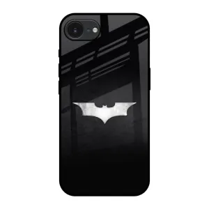 Elegant Build Texture Comfort Shield Texture Super Hero Logo Glass Case for Apple iPhone 16e