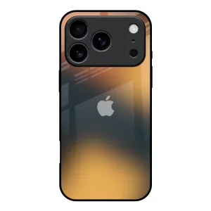 Stylish Layer Texture Blurry Art Glass Case for iPhone 17 Pro