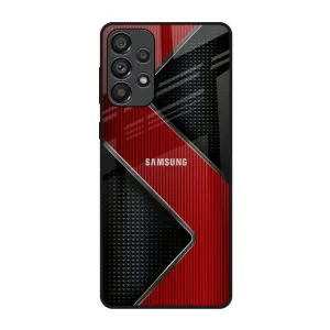 Outdoor Travel Shock Absorption Layer Art Of Strategic Glass Case For Samsung Galaxy A73 5G