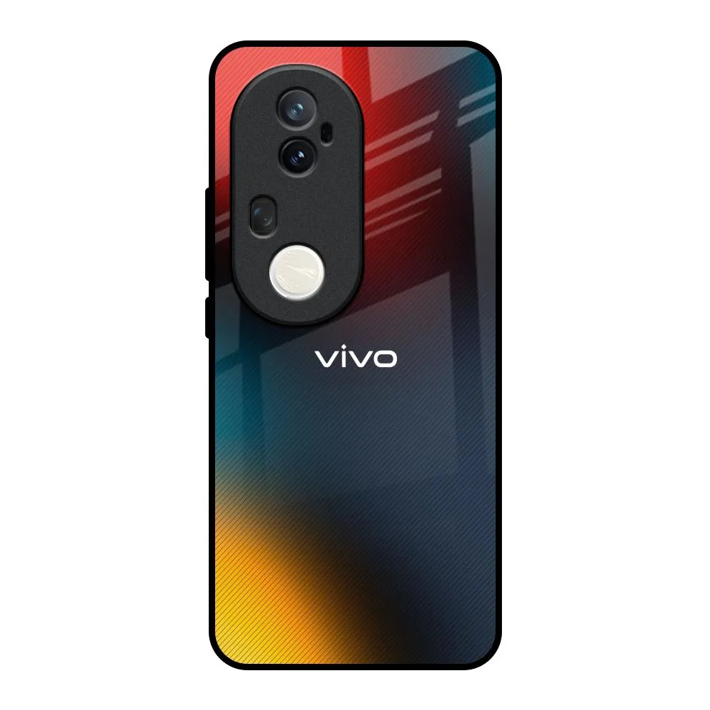 Prismatic Glass Case for Vivo T4 Ultra 5G Soft Shield Creative Style