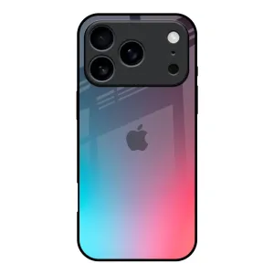 Flexible Material Rainbow Laser Glass Case for iPhone 17 Pro