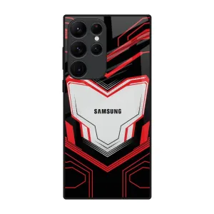 Slim Profiled Flexible Shell Quantum Suit Glass Case For Samsung Galaxy S22 Ultra 5G