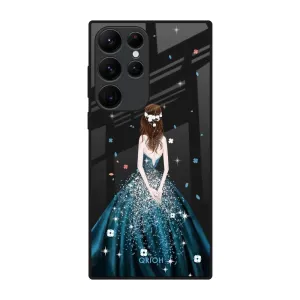 Perfect Fit Queen Of Fashion Glass Case for Samsung Galaxy S22 Ultra 5G