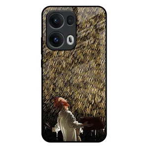 Rain Festival Glass Case for Oppo Reno13 Pro 5G Fashion Accessory