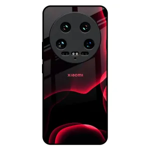 Vibrant Colors Trendy Accessory Red Thunder Glass Case for Mi 14 Ultra 5G