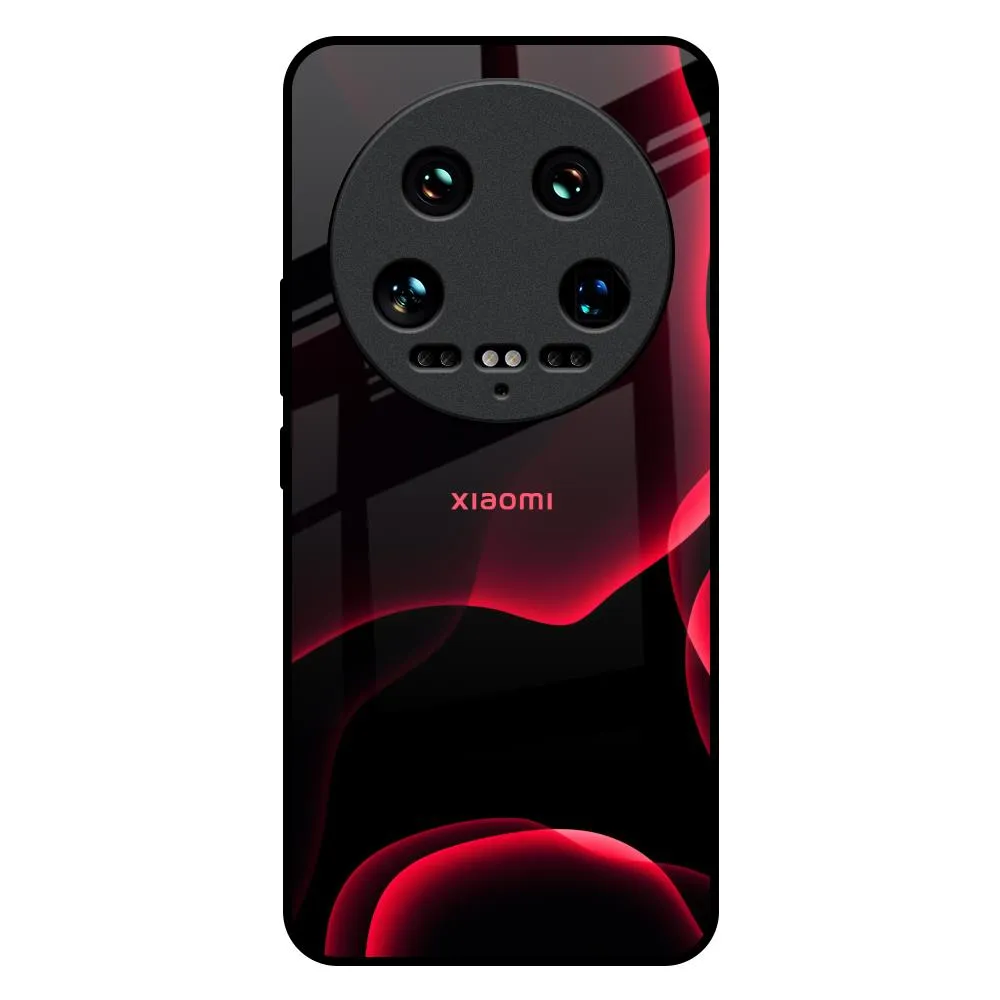 Vibrant Colors Trendy Accessory Red Thunder Glass Case for Mi 14 Ultra 5G